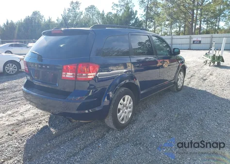 2018 Dodge Journey Se from USA, damaged, VIN 3C4PDCAB9JT384384